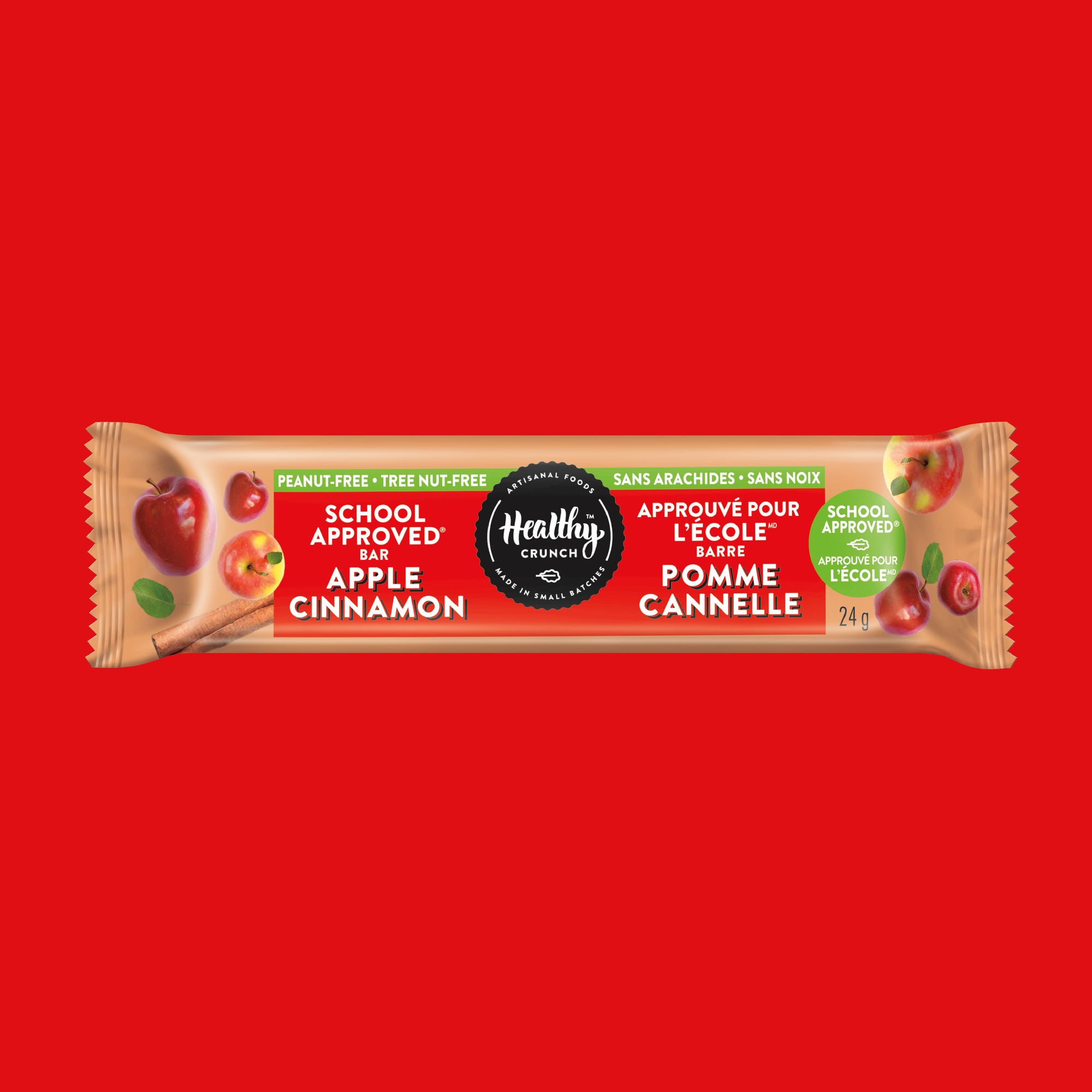 Apple Cinnamon Granola Bars