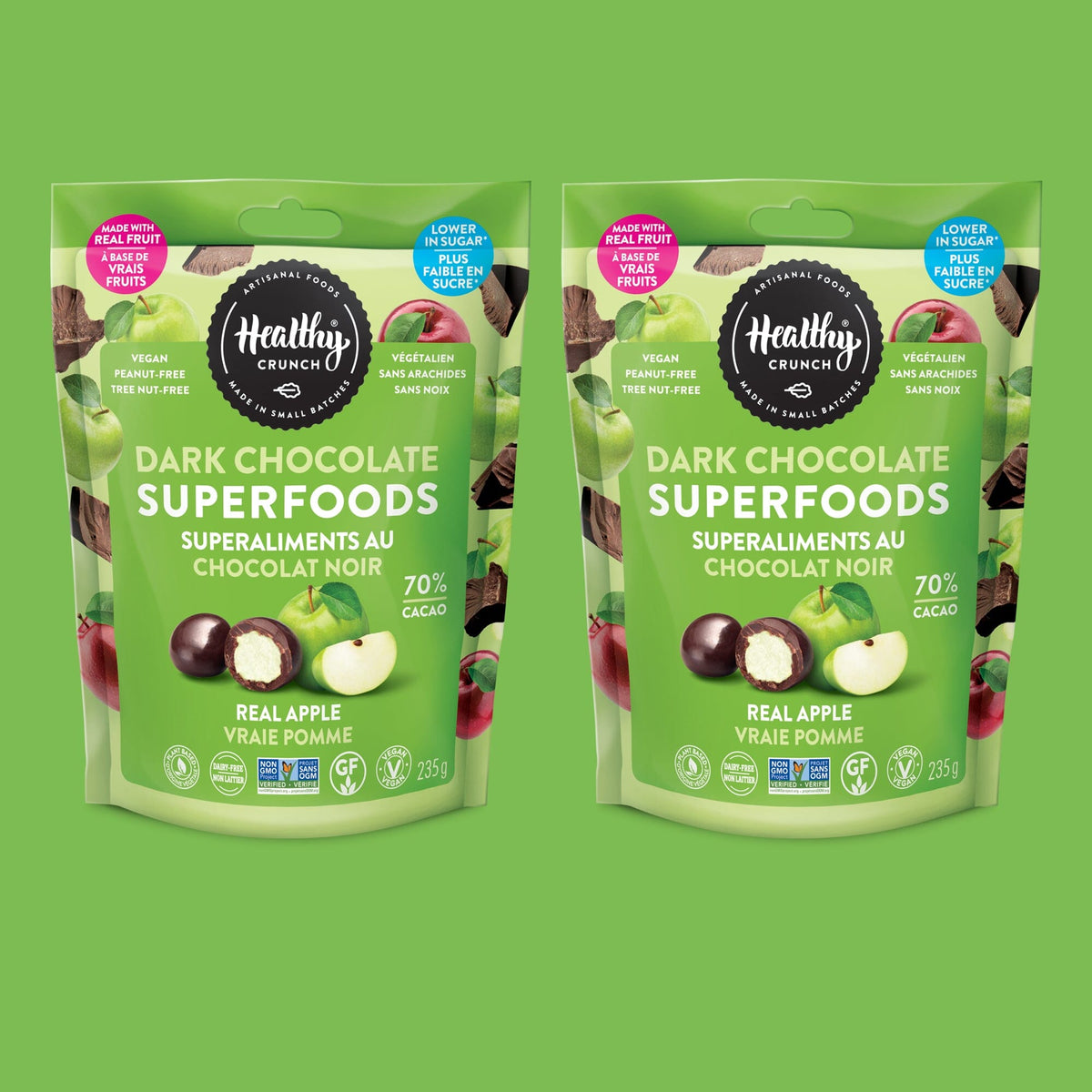 Apple Dark Chocolate Superfoods