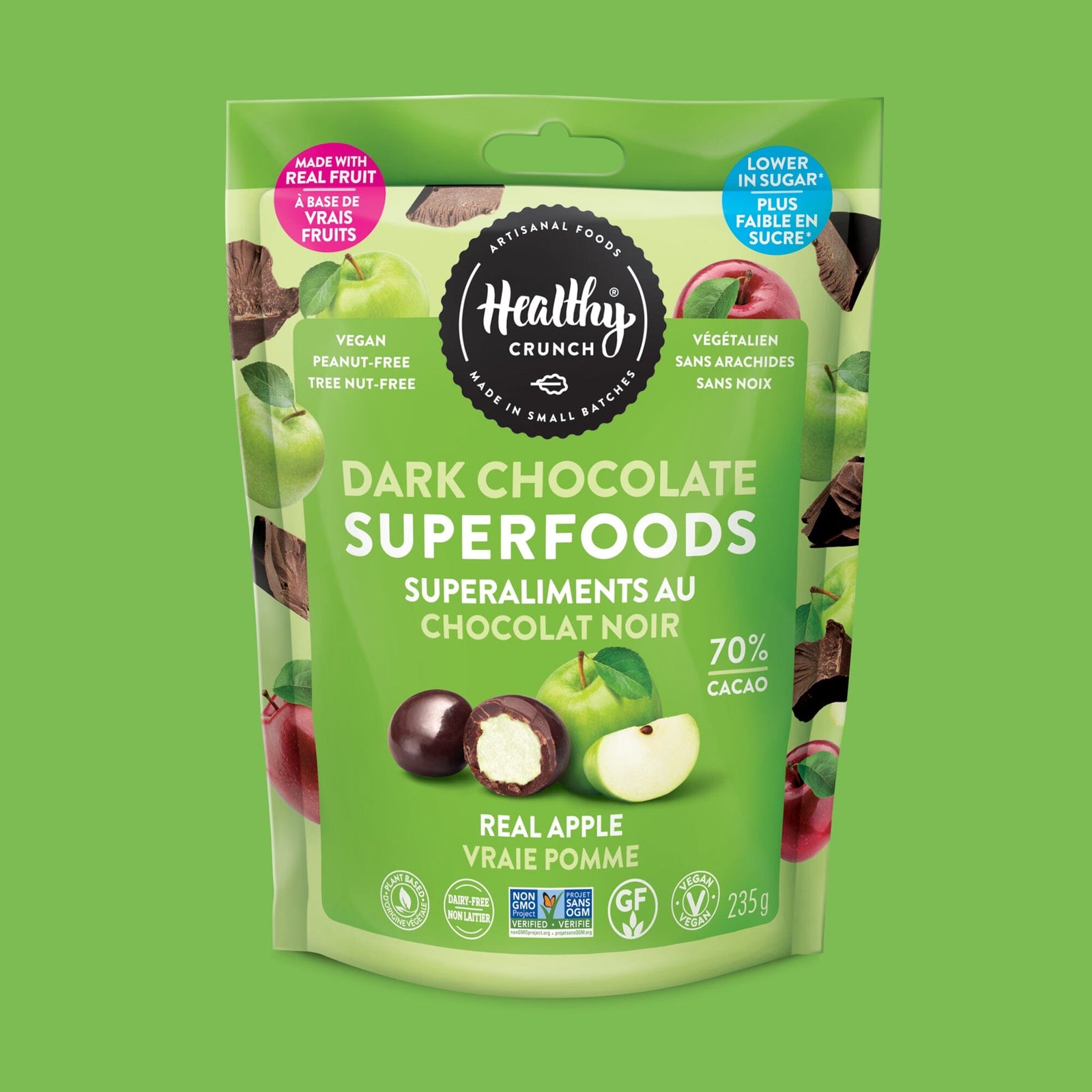 Apple Dark Chocolate Superfoods