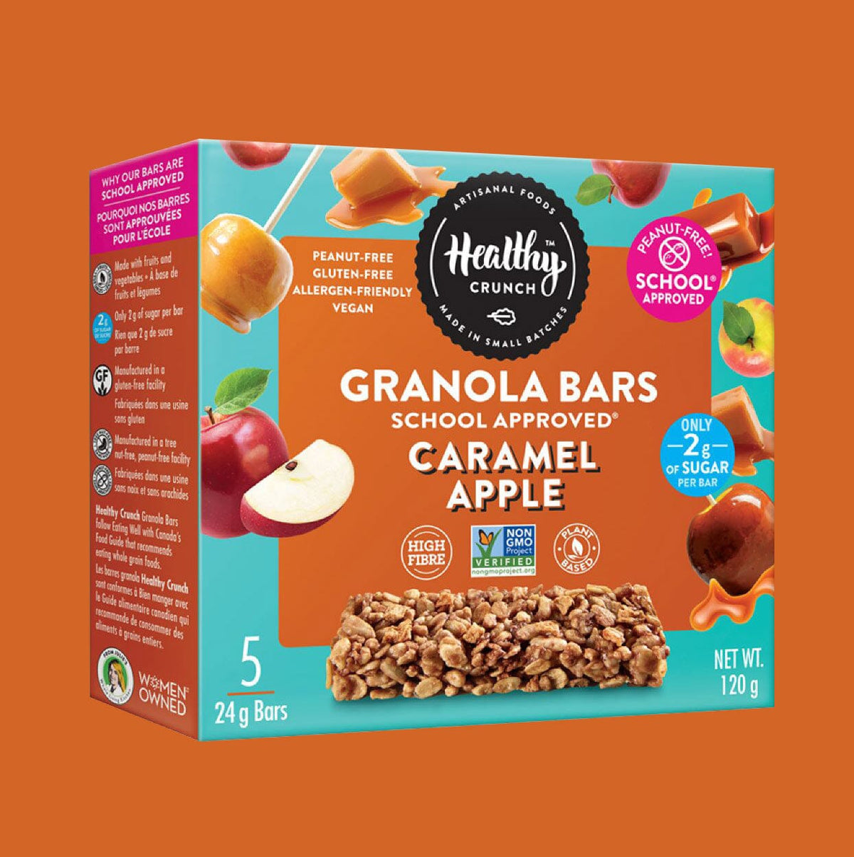 Caramel Apple School Approved® Granola Bars