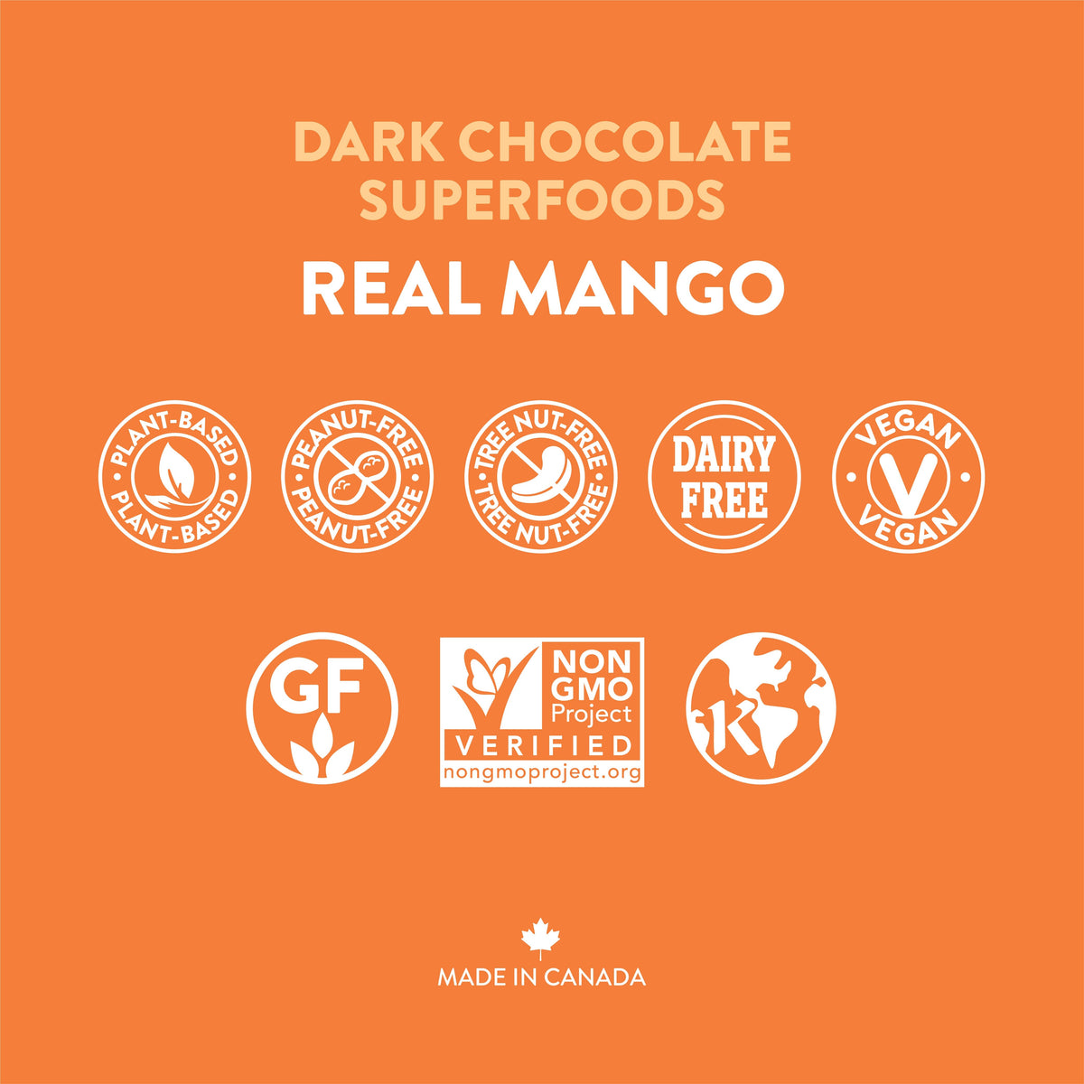 Mango Dark Chocolate Superfoods