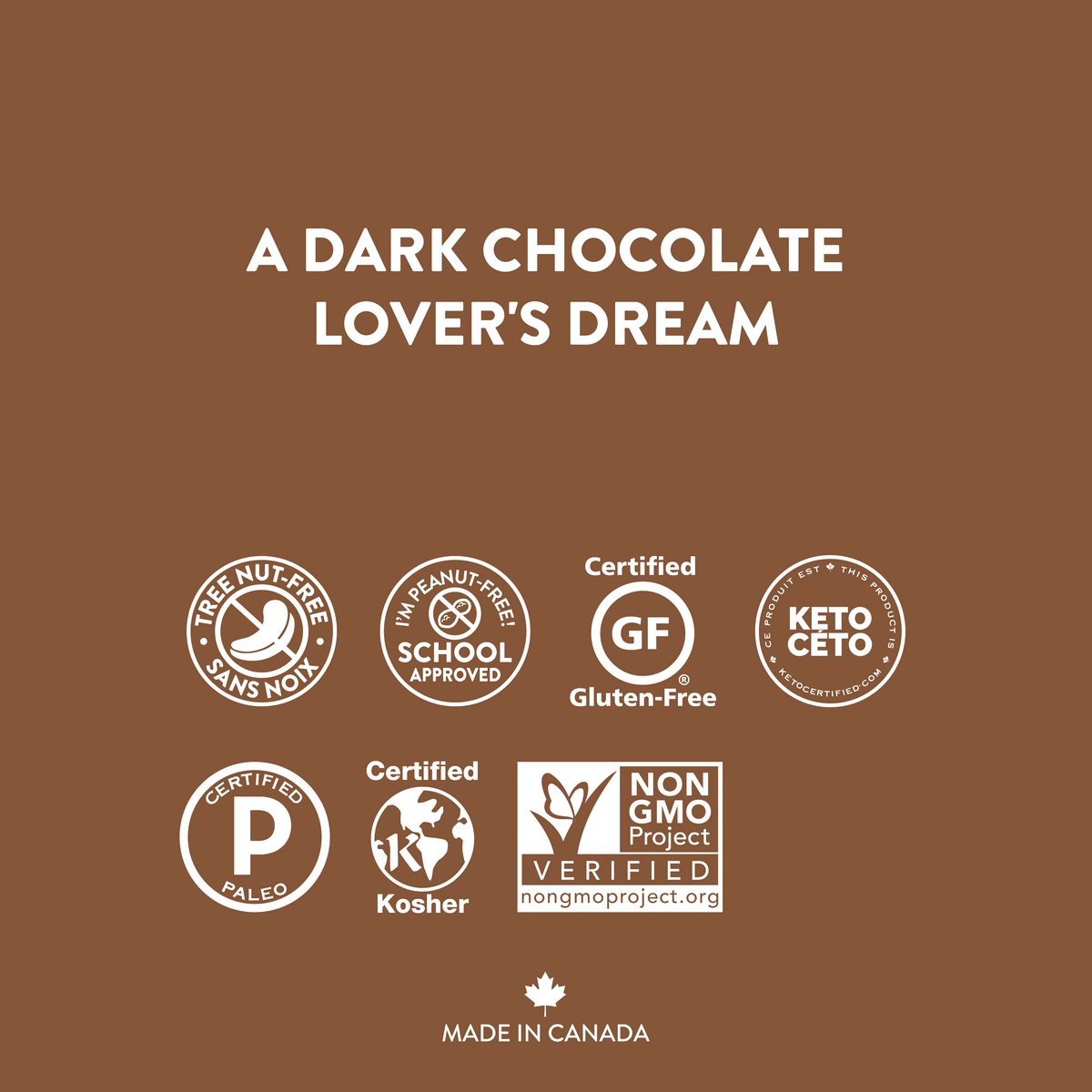 Dark Choco&#39;Latte Coconut Chips