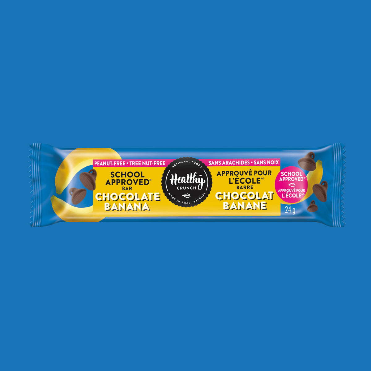 Chocolate Banana Granola Bars