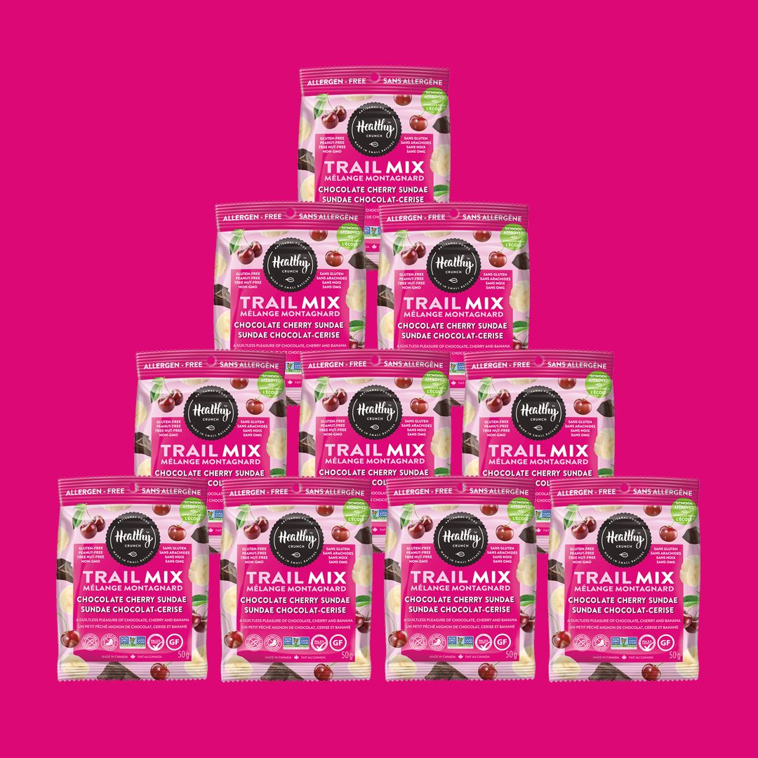 Chocolate Cherry Sundae Trail Mix