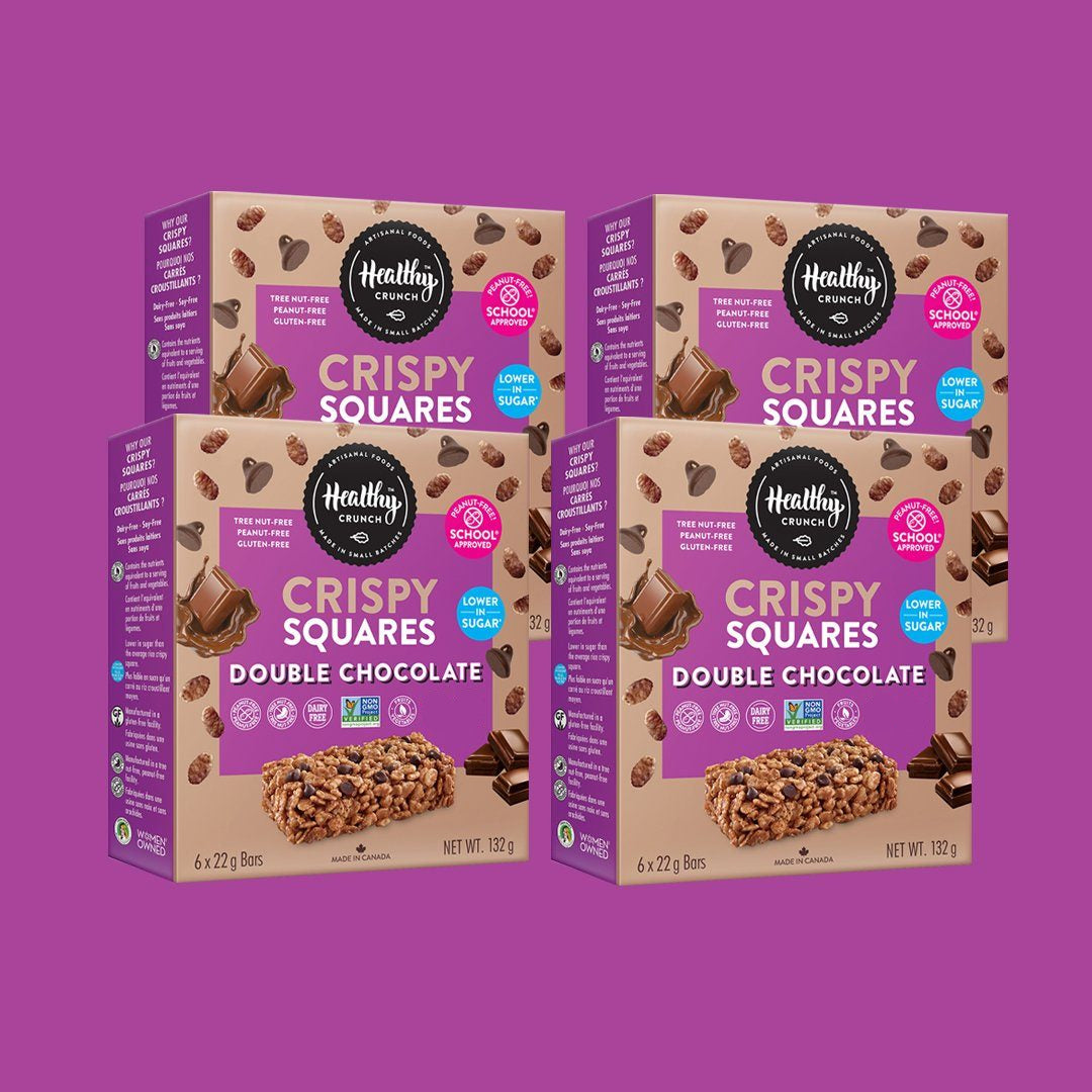 Double Chocolate Crispy Squares