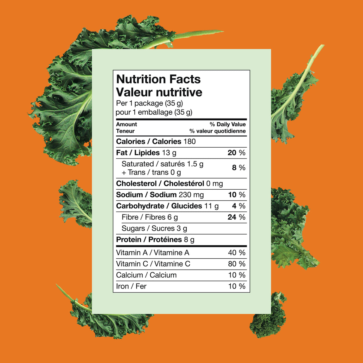 Say Cheeze! Kale Chips